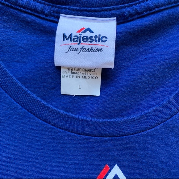 Chicago Cubs MLB 2016 World Series Champs Fan T Shirt Sz L - Picture 4 of 6